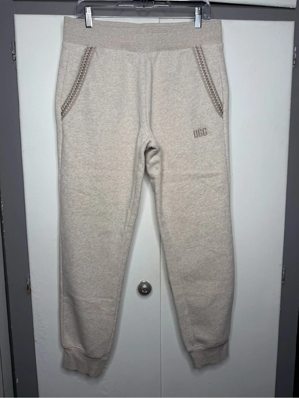 UGG Tasman Jogger Size L Caribou Heather